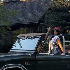 Kim Kardashian Bought $285K Vintage Ford Bronco For Mountain Summer Home