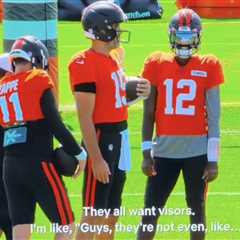 Joe Flacco mocked Shedeur Sanders for wearing visor: ‘Look like a f–king idiot’