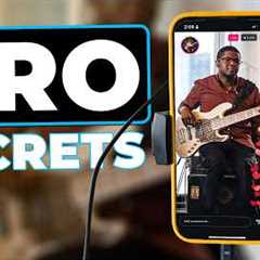 How Musicians Record Audio & Video For Social Media