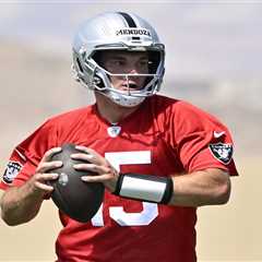 Raiders agree to $57.2M contract with No. 1 pick Fernando Mendoza