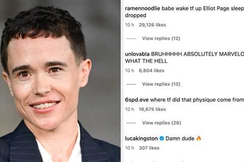 Elliot Page’s Shirtless Photo Is Breaking The Internet Because, Well, Just Take A Look For Yourself