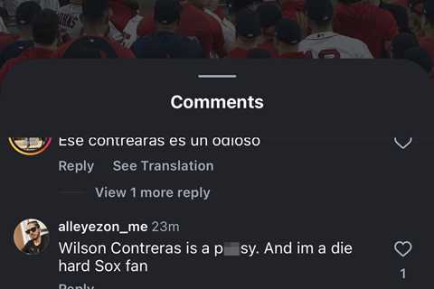 Red Sox star Willson Contreras challenges fan to fight after being ejected in wild moment