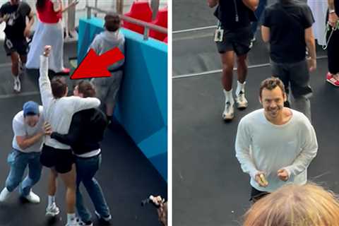 Harry Styles Goes Wild Over England's World Cup Win
