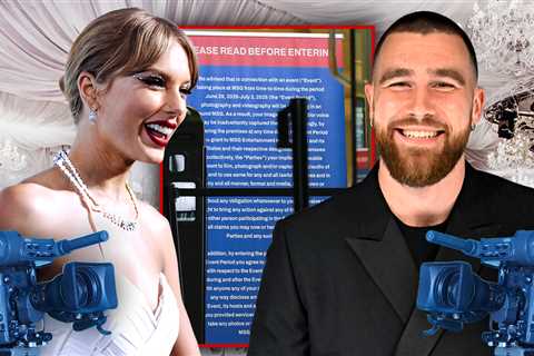Taylor Swift & Travis Kelce's Wedding: Film Release Spotted at Venue