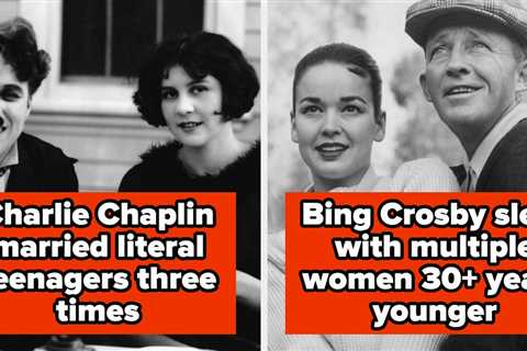 7 Old Hollywood Stars Who Dated People 30+ Years Younger Than Them…And Nobody Even Batted An Eye
