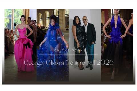 On the Scene: Georges Chakra Couture Fall/Winter 2026/27 Show Review — Held in Karl Lagerfeld’s..