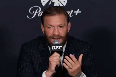 Conor McGregor Abstaining From Sex Before UFC Comeback Fight