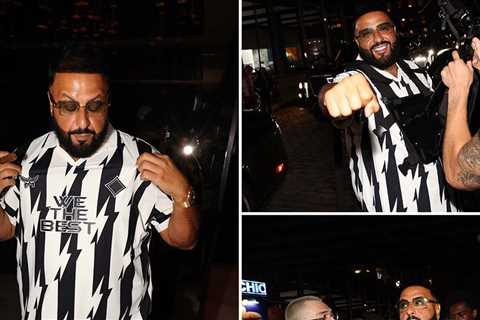 DJ Khaled Shows Off Impressive Weight Loss