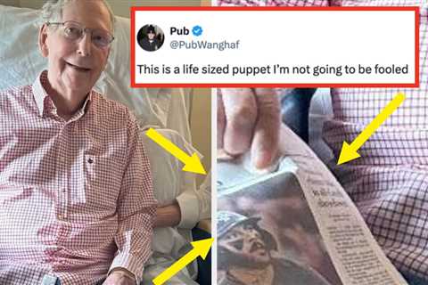 26 Hilarious And Painfully Accurate Reactions To Mitch McConnell's Bizarre Proof Of Life Photo