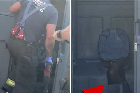 Man Trapped Under Porta-Potty Seat Rescued by Kansas City Firefighters