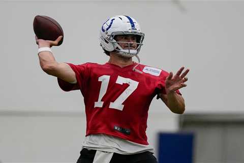 Where Daniel Jones stands with Achilles injury as Colts begin training camp