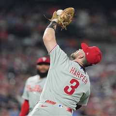 Phillies moving Bryce Harper to right field following Luis Arraez trade
