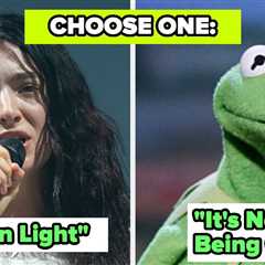 Choose A Song For Every Color Of The Rainbow, And We'll Reveal Which Band Matches Your Aura