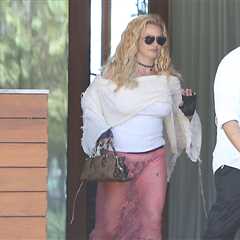Britney Spears Looks Happy, Hot While Hanging Out in Malibu