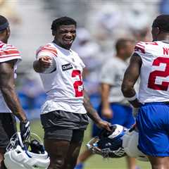 Deonte Banks finds himself in Giants training camp starting battle after two rough seasons