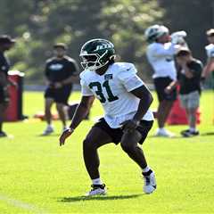 David Bailey day to day with mild ankle injury in potential Jets training camp speed bump