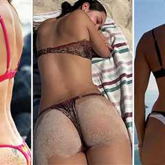 Summer Bums Soaking the Sun With Sandy Cheeks