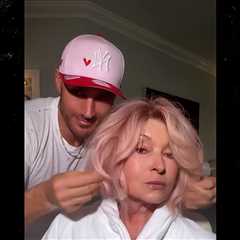 Martha Stewart Dyes Her Hair Pink With Help of Celeb Stylist Chris Appleton