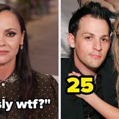 Christina Ricci Just Called Out Joel Madden For Dating Hilary Duff When She Was 16, And He Was 25,..