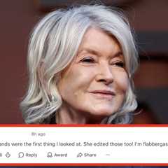“She’s Edited 30 Years Off Her Face”: 85-Year-Old Martha Stewart Seemingly Used A “Laughably..