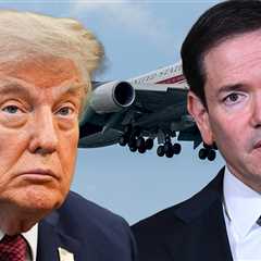 Trump Left Marco Rubio, Top Aides on Air Force One as He Secretly Fled Iranian Threat