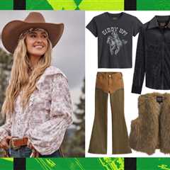 Lainey Wilson’s New Collection With Wrangler Delivers Rodeo-Inspired ’70s Western Fall Looks