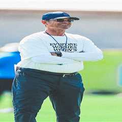Jim Harbaugh, Chargers coaches defy trolls with heartfelt support for women’s sports
