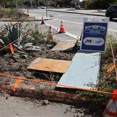 Iconic Dodger Stadium sign significantly damaged in scary car crash