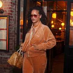 Rihanna Kept It Cozy in a Chloé Tracksuit While Out in NYC