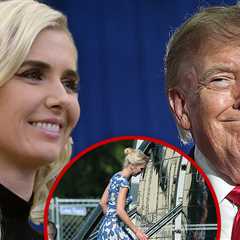 Natalie Harp Boards Marine One to Travel with President Trump After Letters Revealed
