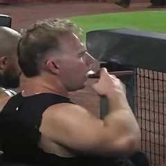 Pete Alonso smokes celebratory cigar in dugout after Orioles’ walk-off win