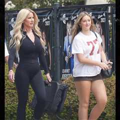 Kim Zolciak, Kroy Biermann Support Son Kash at Football Game Amid KJ's Jail Stay