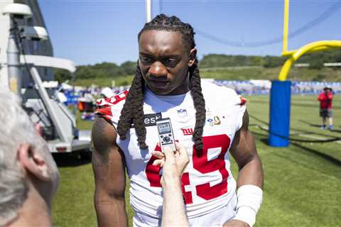 Tremaine Edmunds tells The Post why putting himself in ‘uncomfortable’ Giants situation will reveal ..