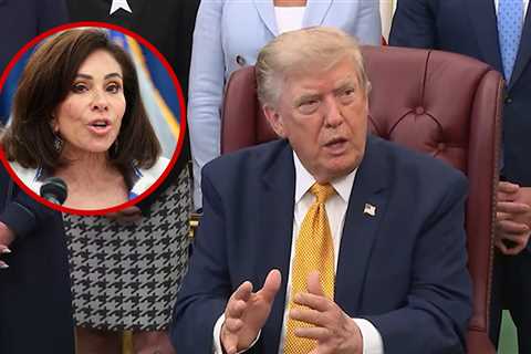 Donald Trump Says Jeanine Pirro Choked in Reflecting Pool Case