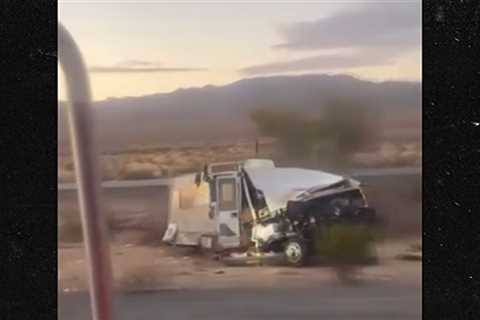 Streamer HMBL Zayy's Motorhome Totaled in Highway Wreck After He Walks Across America