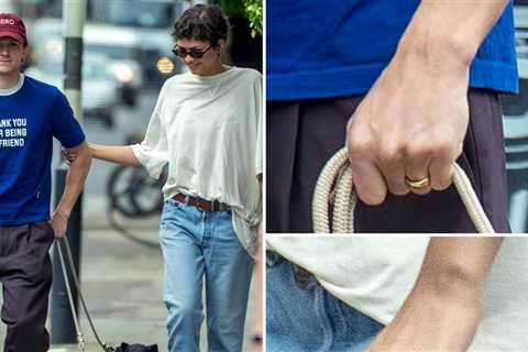 Tom Holland and Zendaya Show Off Wedding Bands on Coffee Date in London