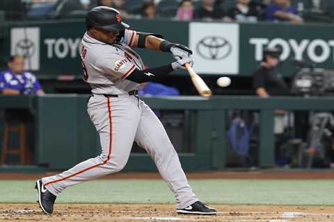 After 3,000 minor league at-bats, Giants rookie’s first big-league hit sends family into hysteria