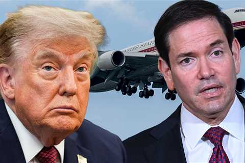 Trump Left Marco Rubio, Top Aides on Air Force One as He Secretly Fled Iranian Threat