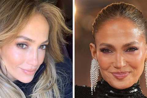 Jennifer Lopez Seemingly Avoided Erasing The Texture On Her Legs In New Skin-Baring Photos, And..