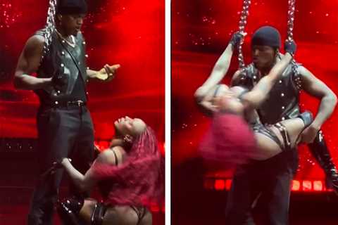 Ne-Yo Simulates Sex Act on Stage During 'Nights Like This' Tour on Video