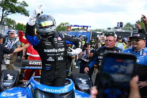 Kyle Kirkwood dominates for emotional Freedom 250 win: ‘Almost in tears here’
