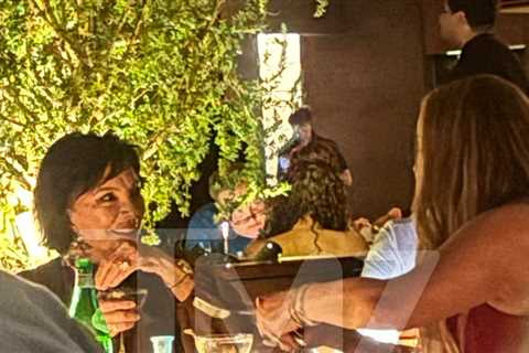 Kris Jenner and Mariah Carey Grab Dinner at Nobu Malibu