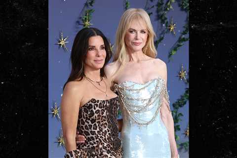 Nicole Kidman & Sandra Bullock Stuns on 'Practical Magic 2' Red Carpet