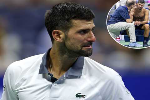 Novak Djokovic brought to tears after body betrays him in stunning first-round upset at US Open