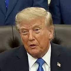 Trump Says He's 'Happy' Prince Harry & Meghan Markle Left the U.S.