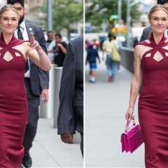 Julia Stiles -- Stylish In The Big Apple, Big Frigin' Diff!