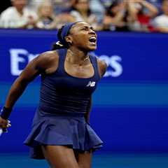 Coco Gauff, yet to lose a set, riding high into US Open quarterfinals