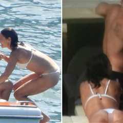 Katie Holmes Packs on the PDA with Boyfriend Jason Bard Yarmosky at Lake Como