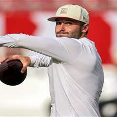 Baker Mayfield agrees to massive three-year, $165M Buccaneers extension to end contract saga