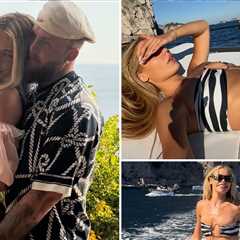 Jake Paul & Bikini Clad Fiancée Jutta Leerdam Bring Heatwave To Capri